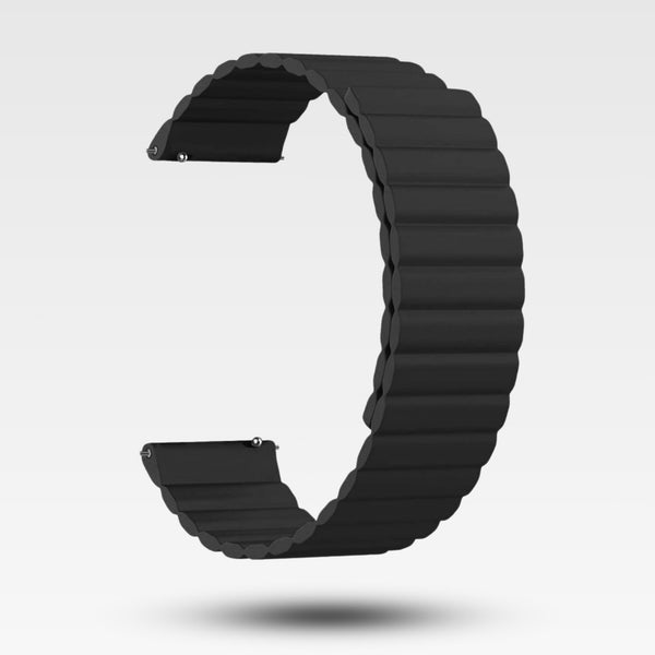 Magnetic Watch Strap – Black, 22mm