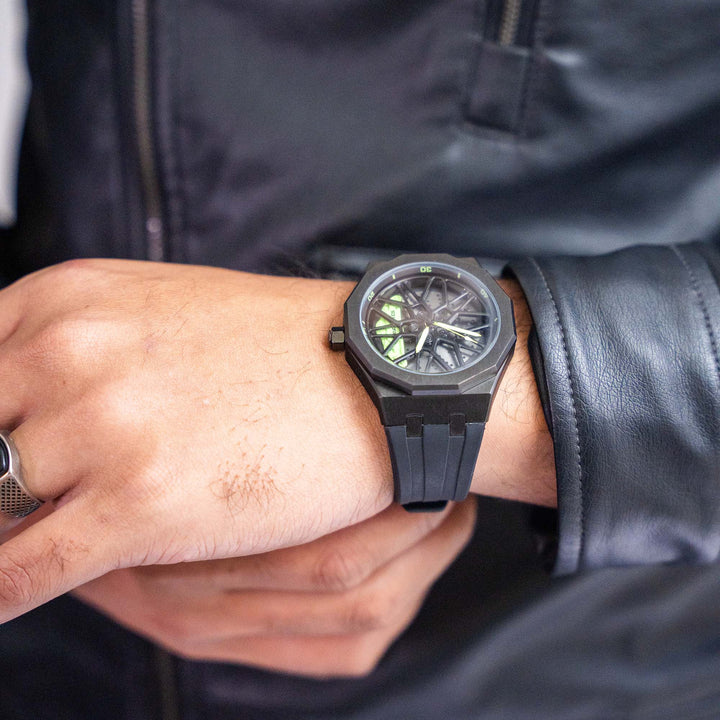 Petronas G55 507 Gyro Watch - Black Strap